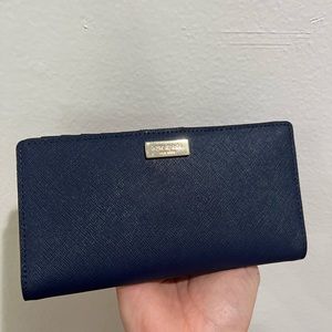 Kate Spade Navy Blue Wallet